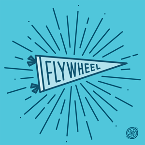 Flywheel blue pennant